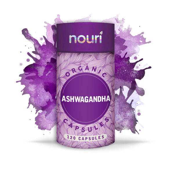 Organic Ashwagandha Capsules | 120 Capsules 500mg Extract per Serving | 4 Month Supply